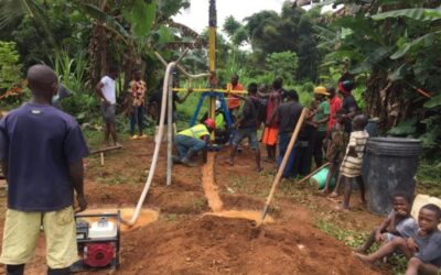 Team in Liberia completes 100th well with Village Drill